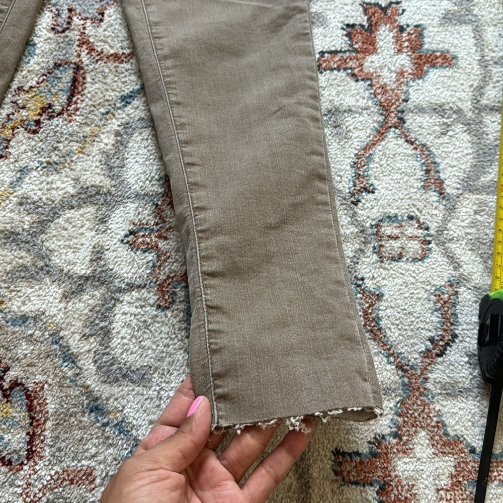 NWT Free People Beige Jeggings Skinny Pants Size 29 - Picture 6 of 8